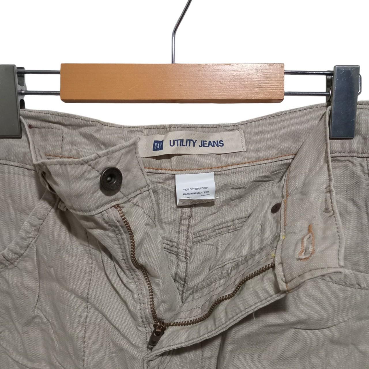 Jeans | Unisex Men Small Unique Beige GAP Utility Pants
