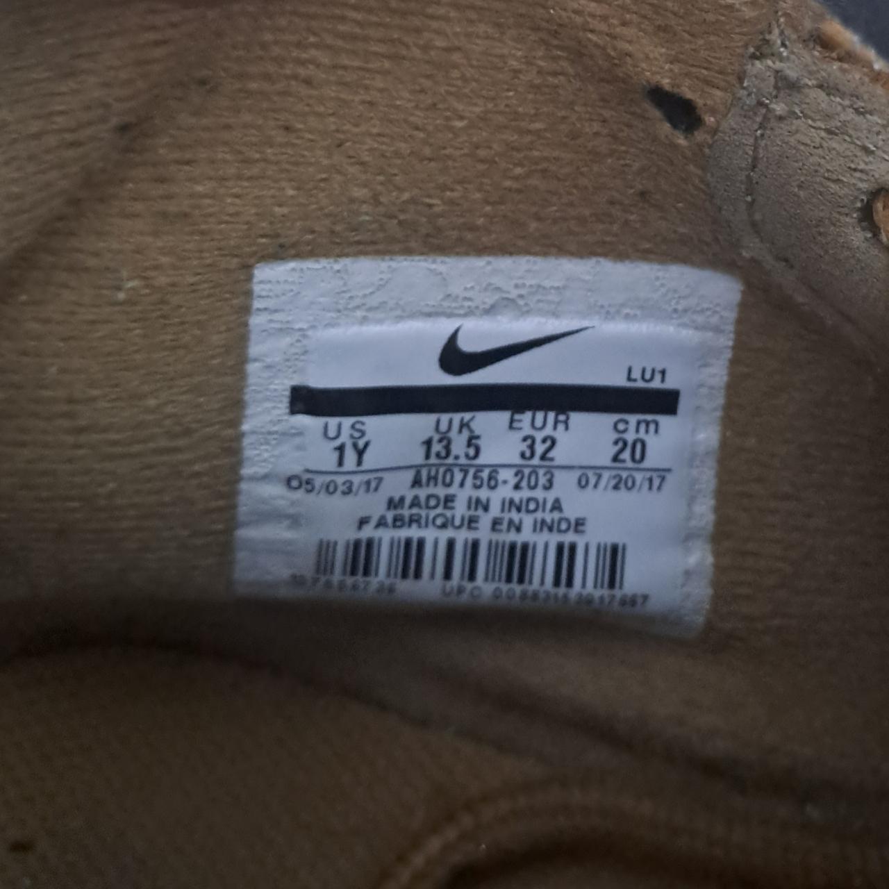 Footwear | Kid's Nike Brown High Cut Sneakers UK13.5