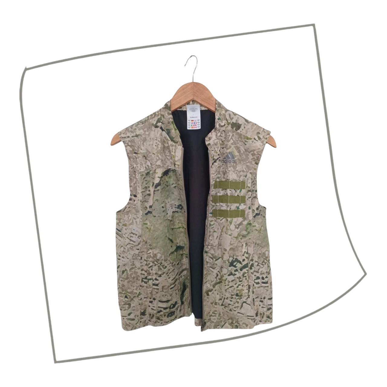 Vest | Women UK10 Adidas Camouflage Vest - Unisex Outdoor Sportswear