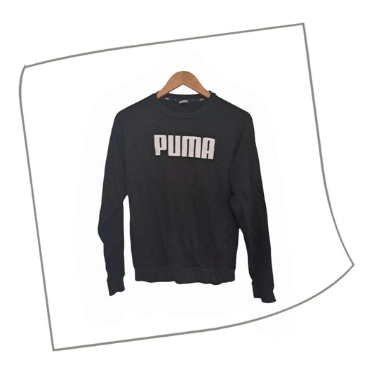 Jumper | Women XS Black Puma Sweatshirt
