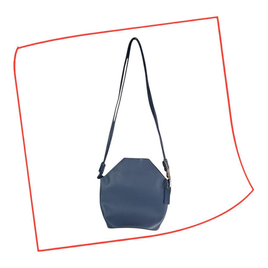 Bag | Women's Stylish Slate Blue Geometric Bucket Bag
