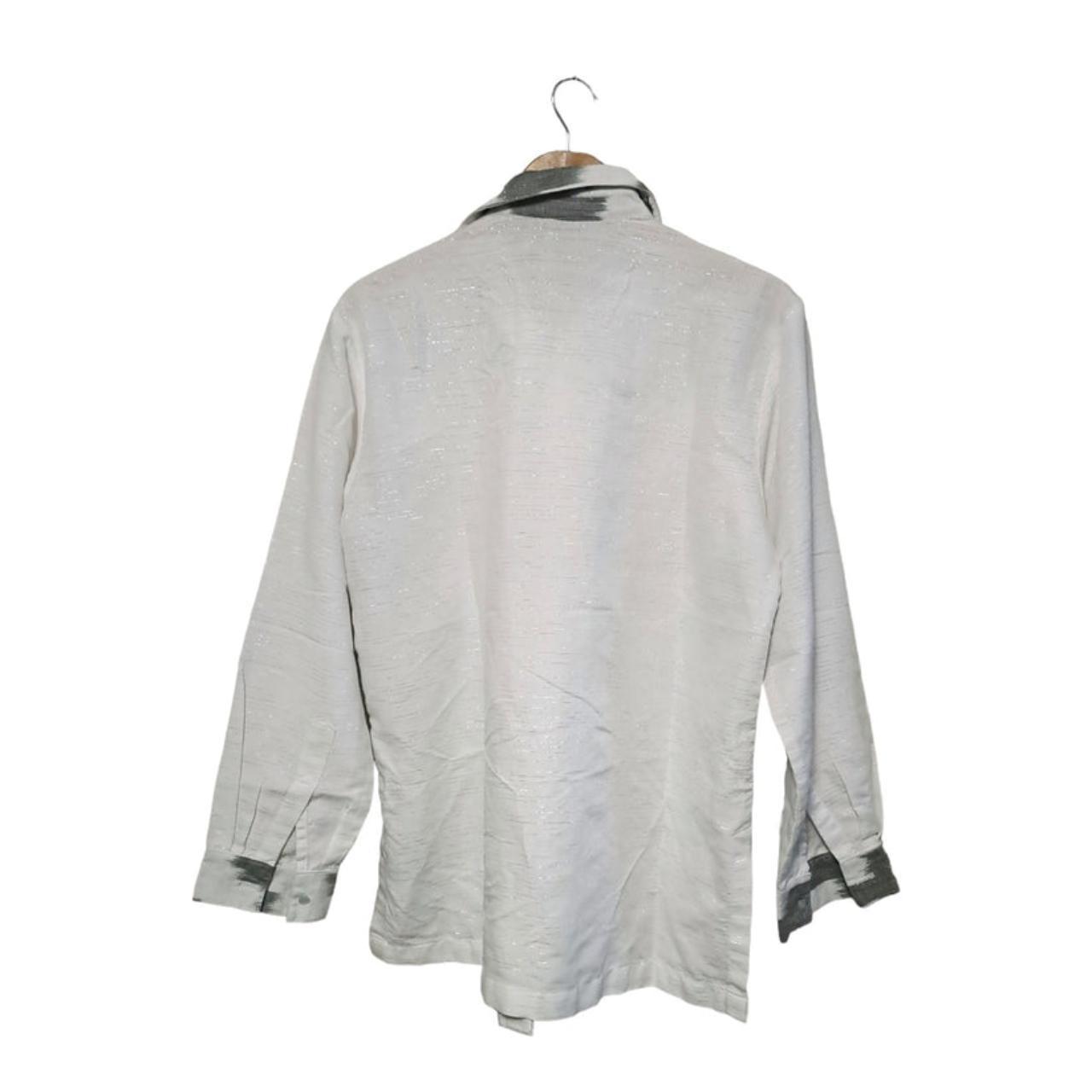 Polo Shirt | Men Large Glittery Party Shirt