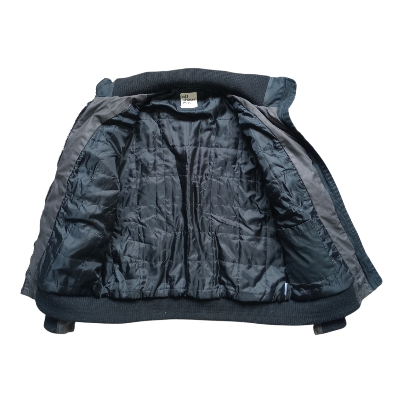 Jacket | Women Small Black Textured Bomber Coat