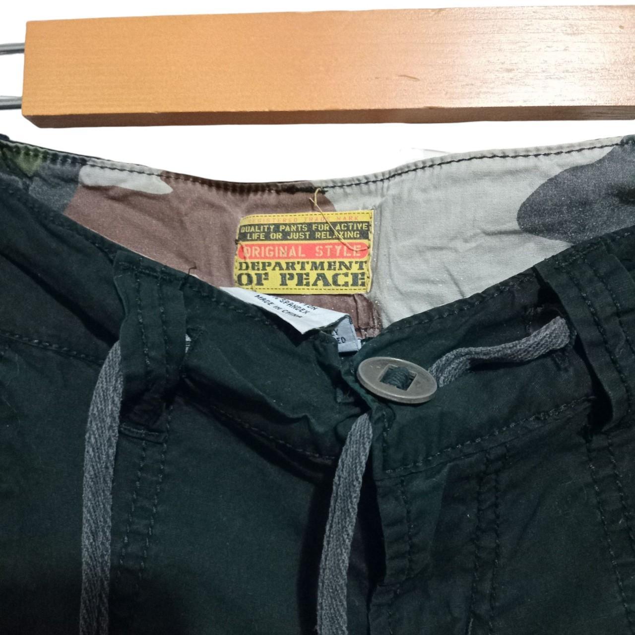 Shorts | Unisex Men Small Women Medium Black Cargo Short Pants