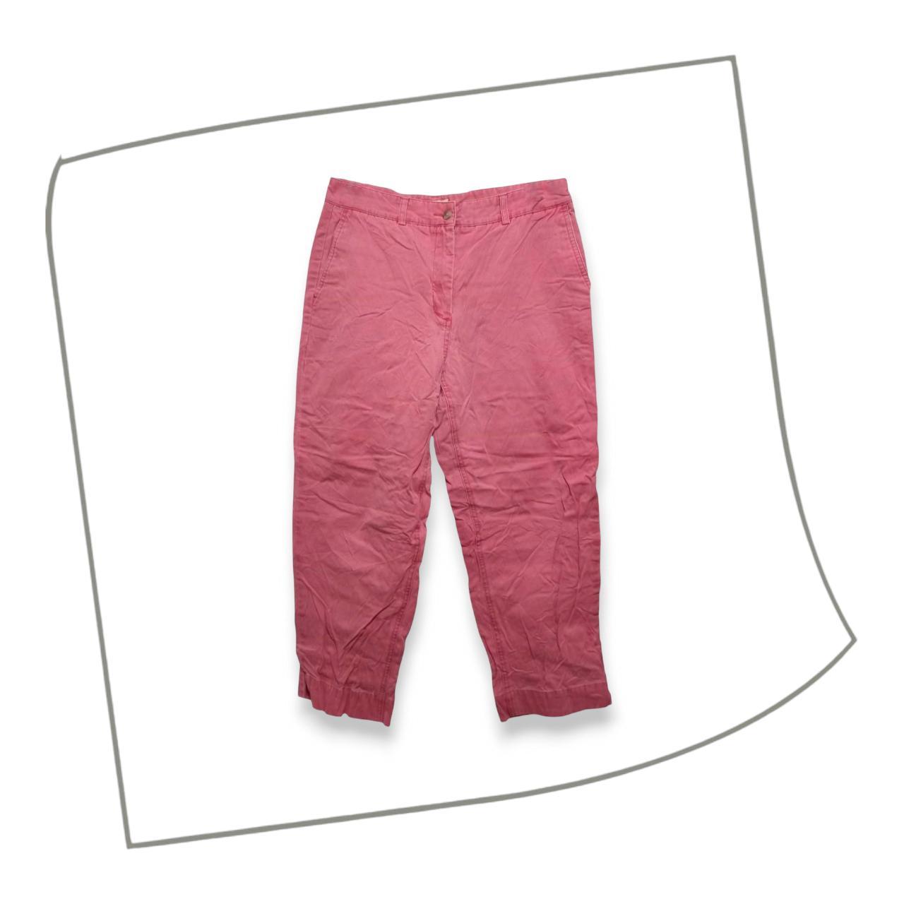 Trousers | Women Small Pink Cotton Pants