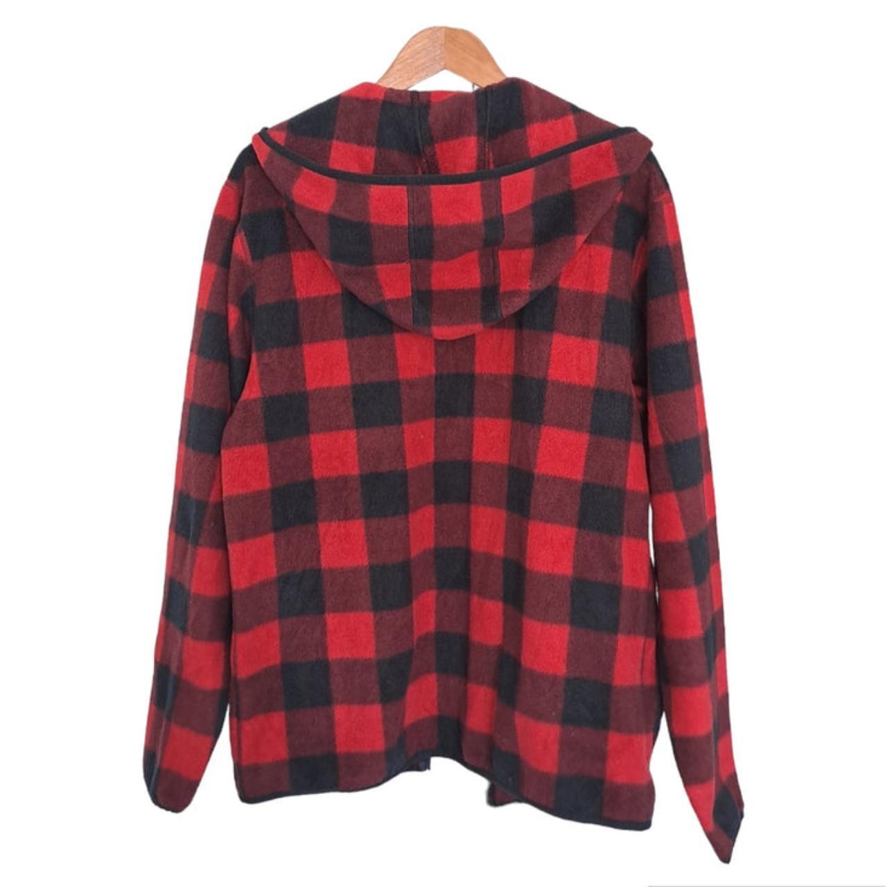 Hoodie | Men Large Women Size 18 Checkered Top