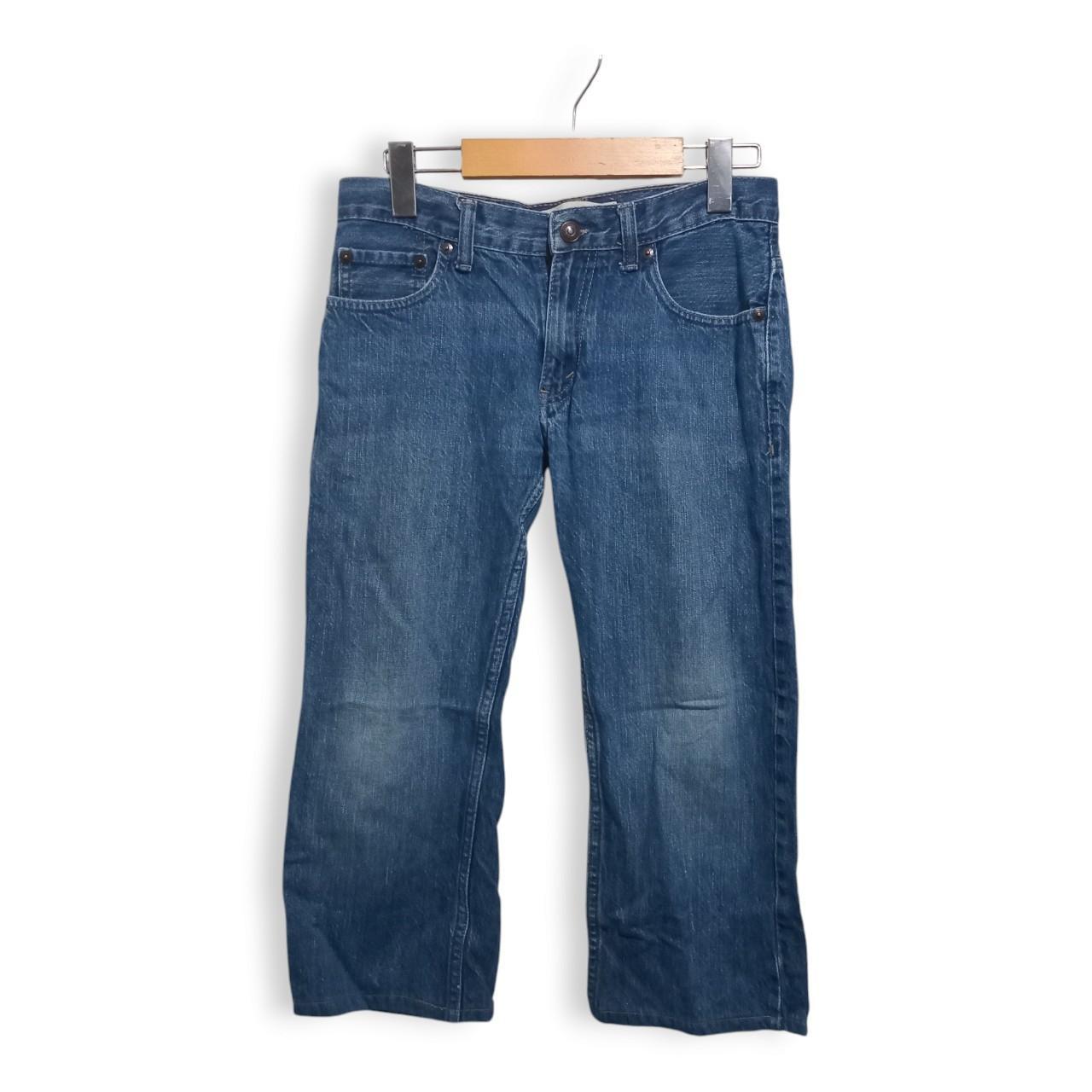 Jeans | Unisex Women UK8 Men XS Levi's 505 Capri Style