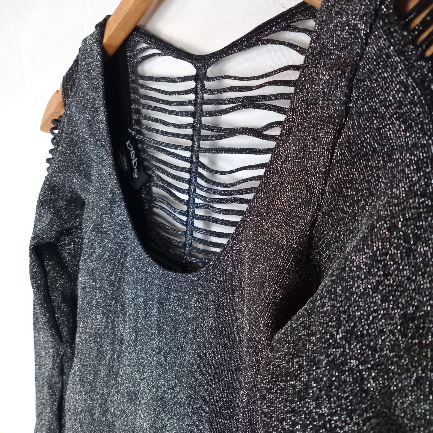 Dress | Women UK 8-10 Metallic Bodycon Mini Dress