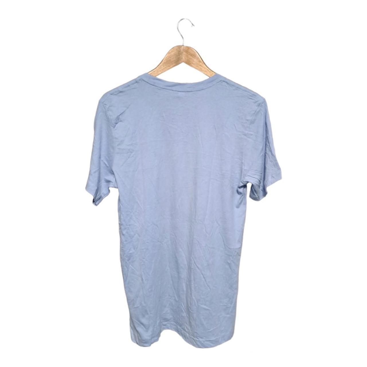 T-shirt | Women Medium Blue Cotton Shirt
