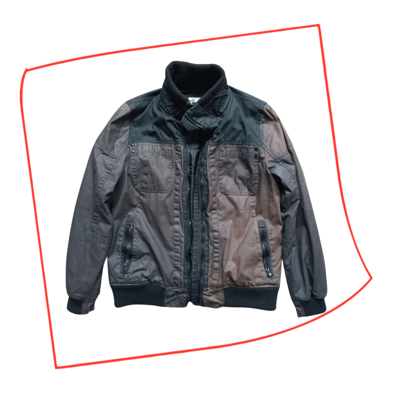 Jacket | Women Small Black Textured Bomber Coat