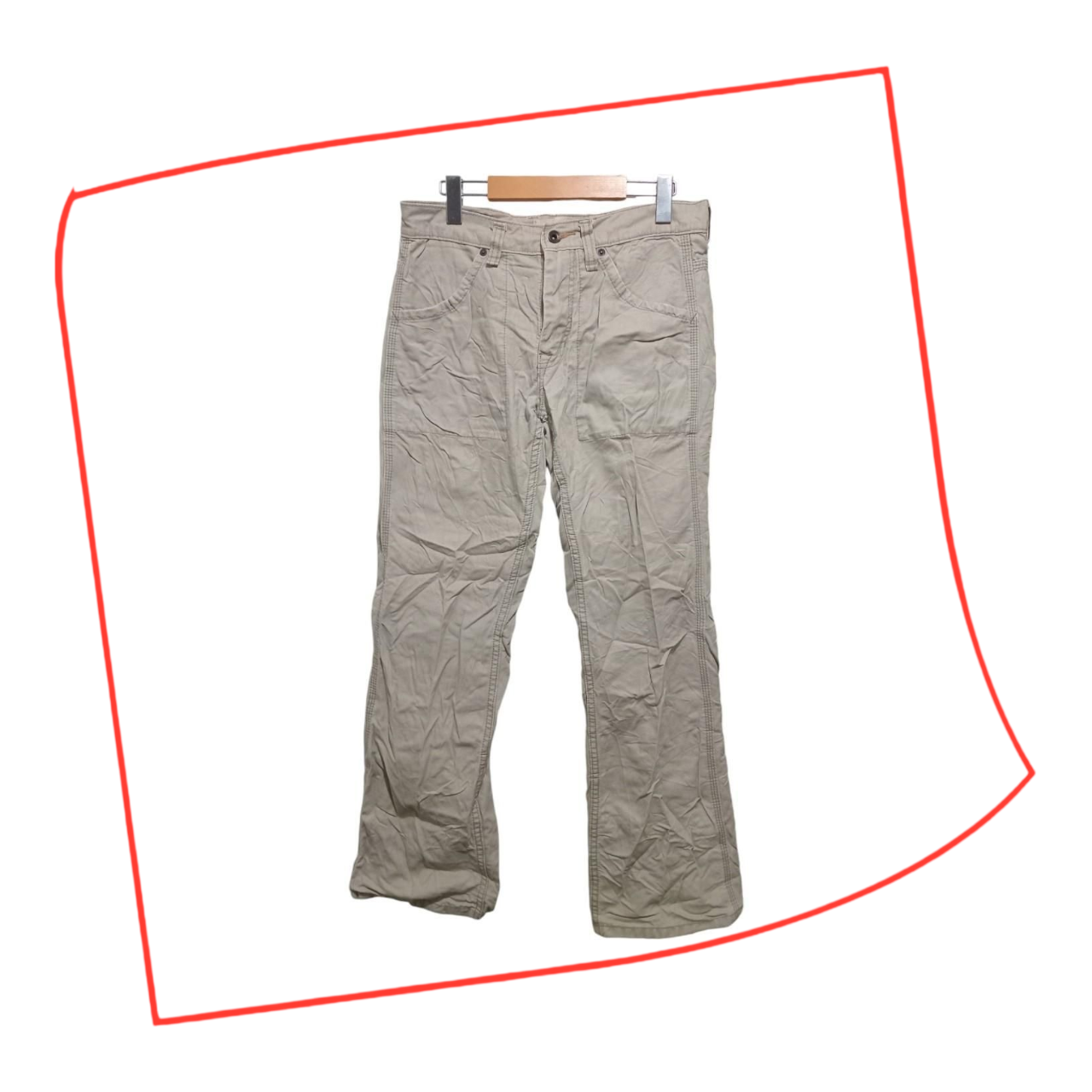 Jeans | Unisex Men Small Unique Beige GAP Utility Pants
