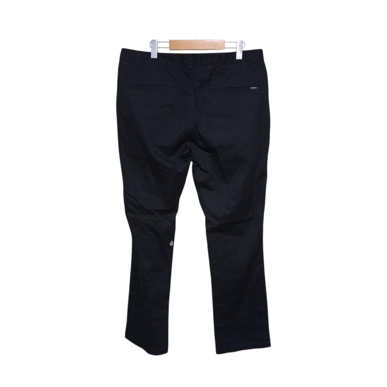 Trousers | Men Large to XL Black Straight Fit Chinos