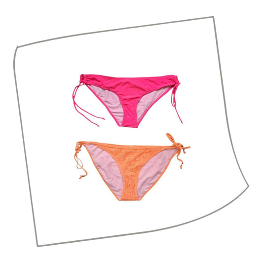 Swimwear | Women Pink Size 12 | Orange Size 14
