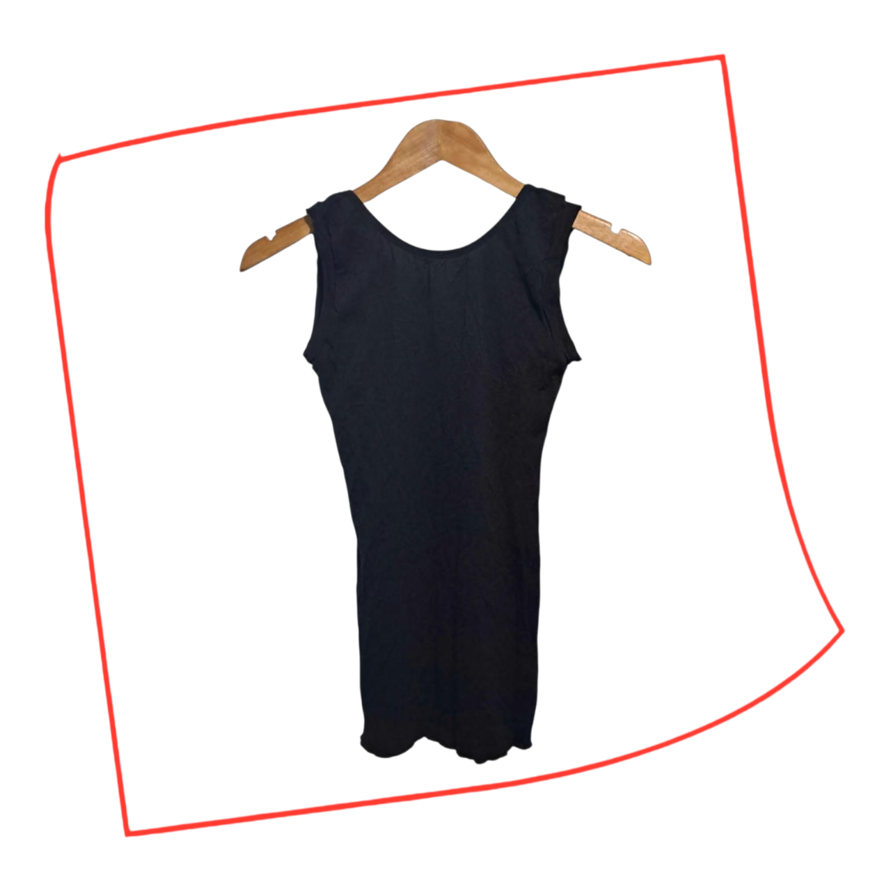 Crop Top | Women XXS Size 6 Black Soft Stretchy Top