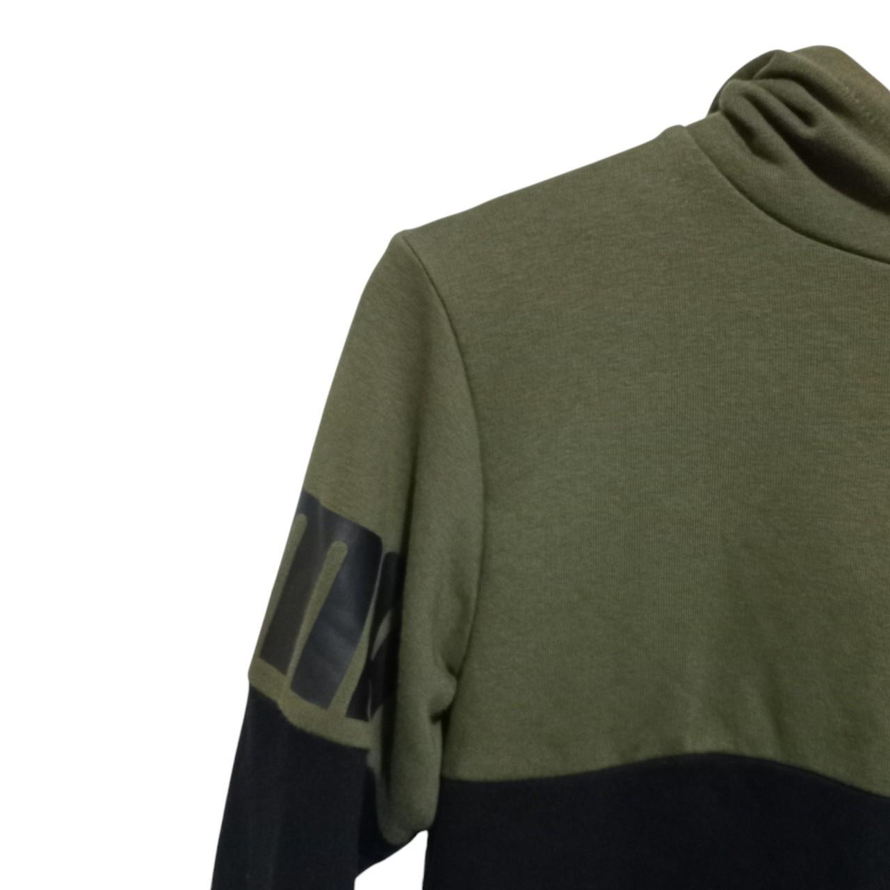 Hoodie | Kids 11-12Y Green Black Puma