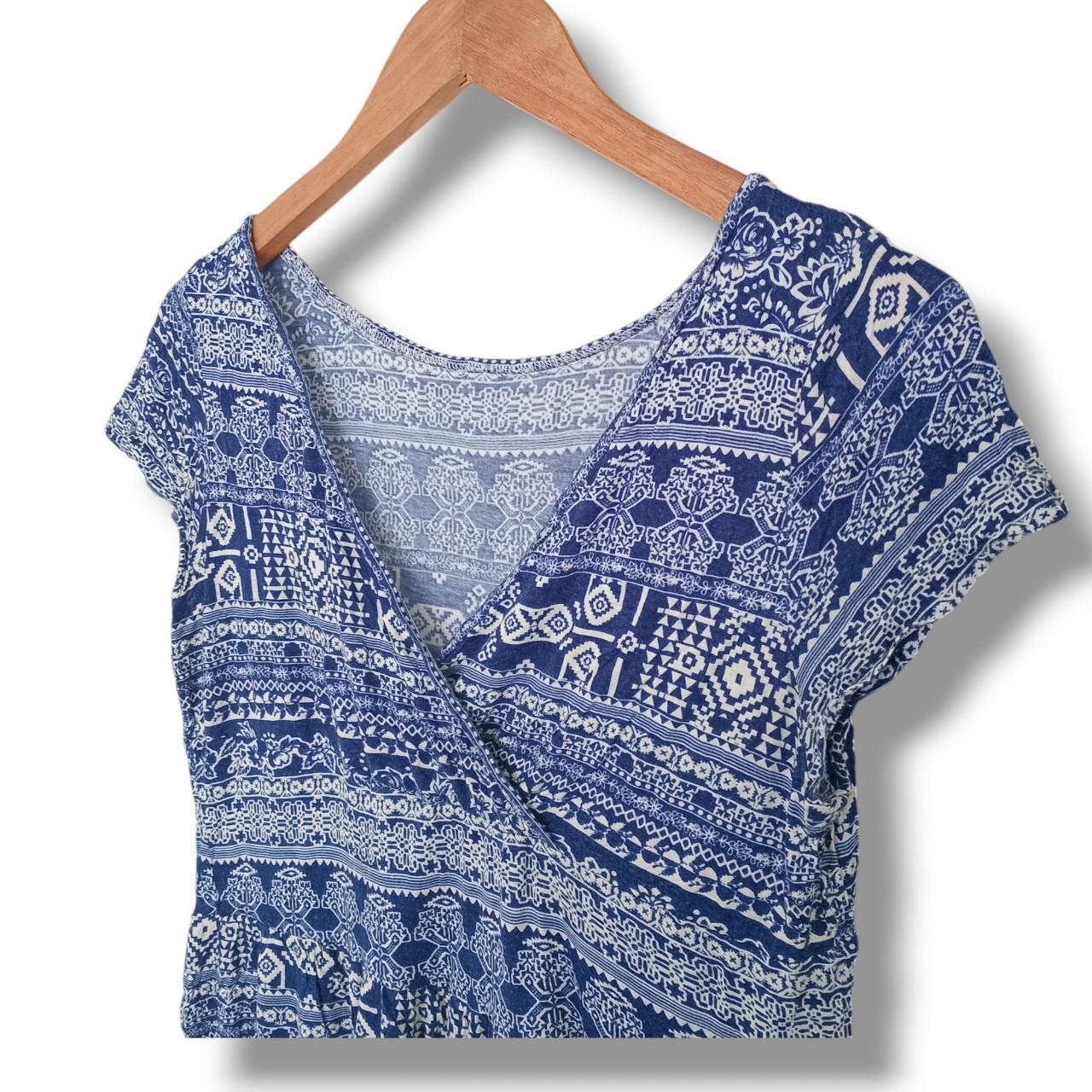 Dress | Women V-neck Lightweight Loungewear Medium UK8