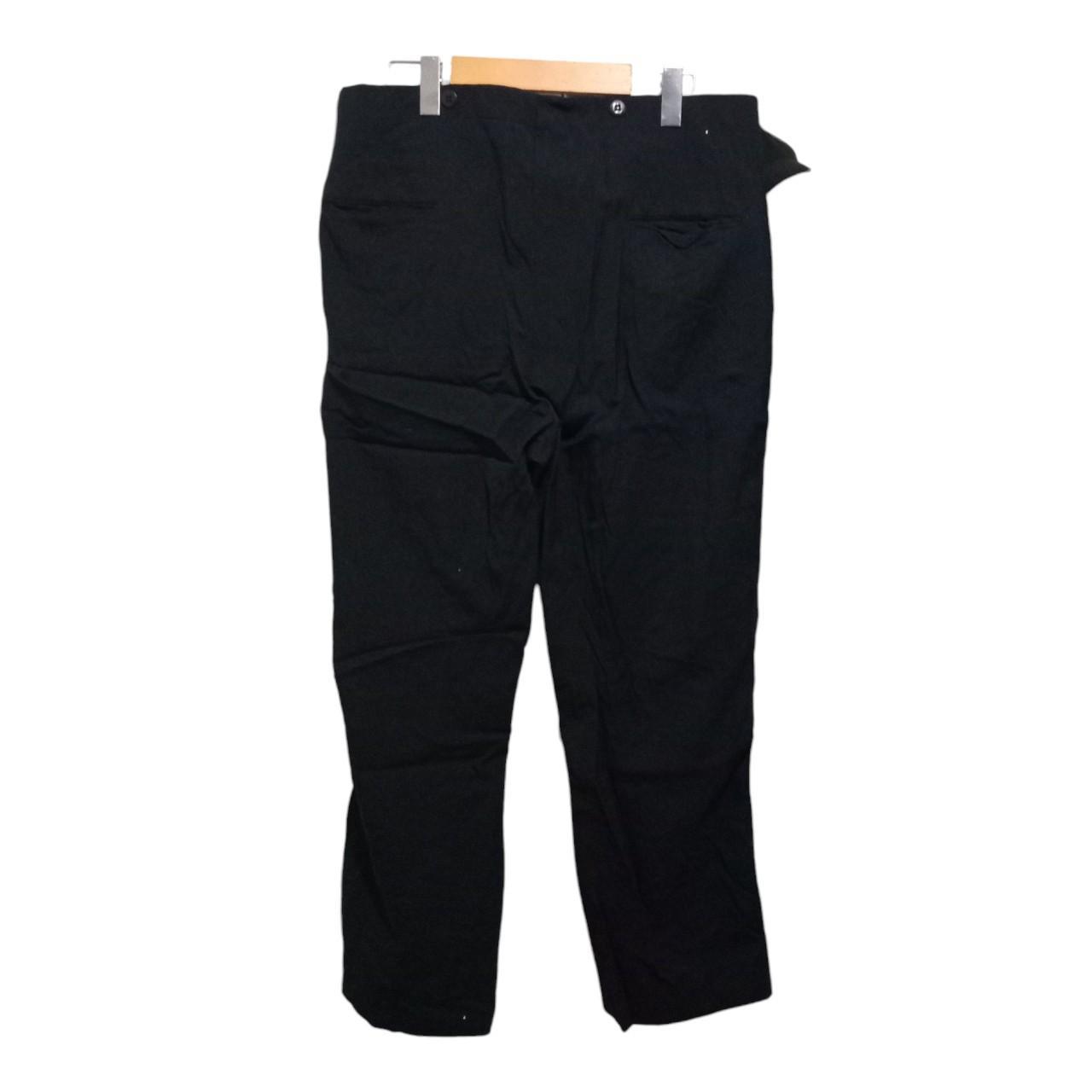 Trousers | Men Medium Black Relaxed Fit With Side Stripes