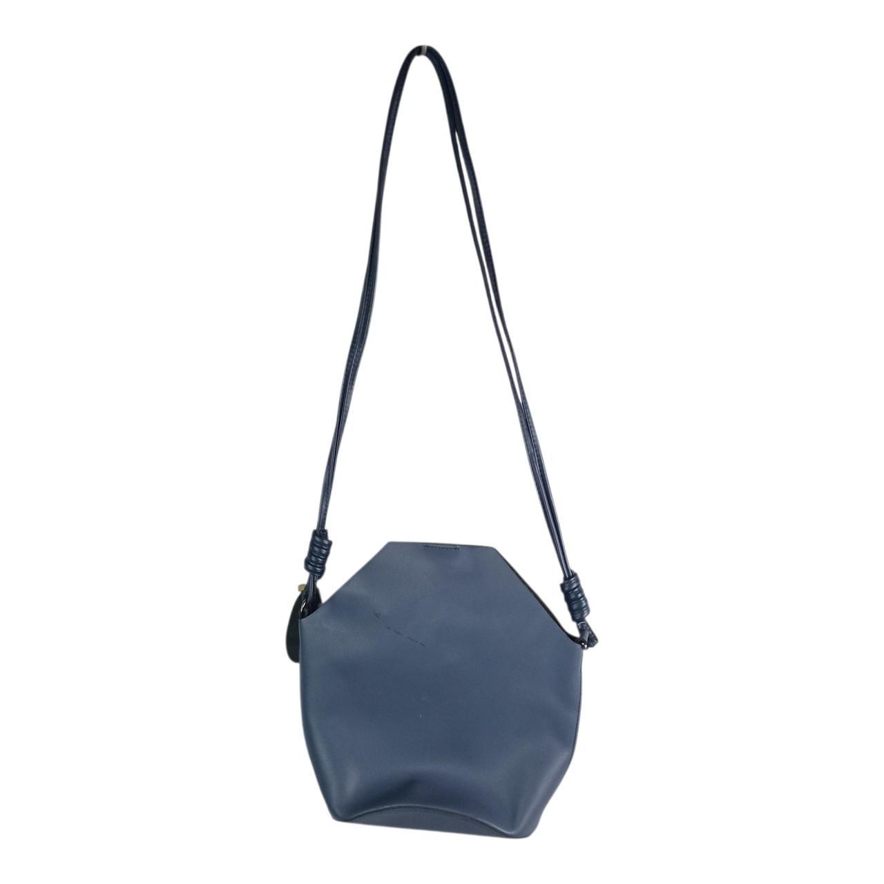 Bag | Women's Stylish Slate Blue Geometric Bucket Bag
