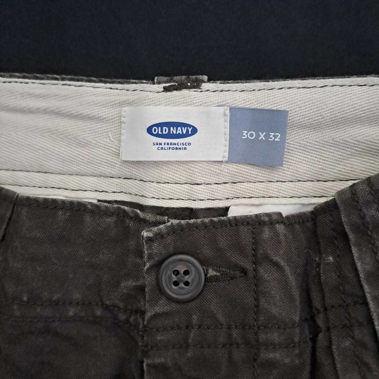 Trousers | Men Brown Cotton Pants 30W x 32L Small to Medium