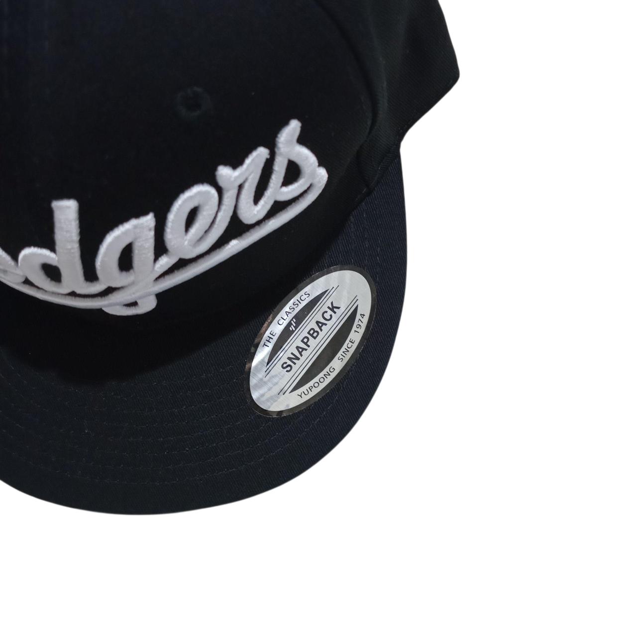 Headgear | LA Dodgers Unique Black & White Snapback Cap