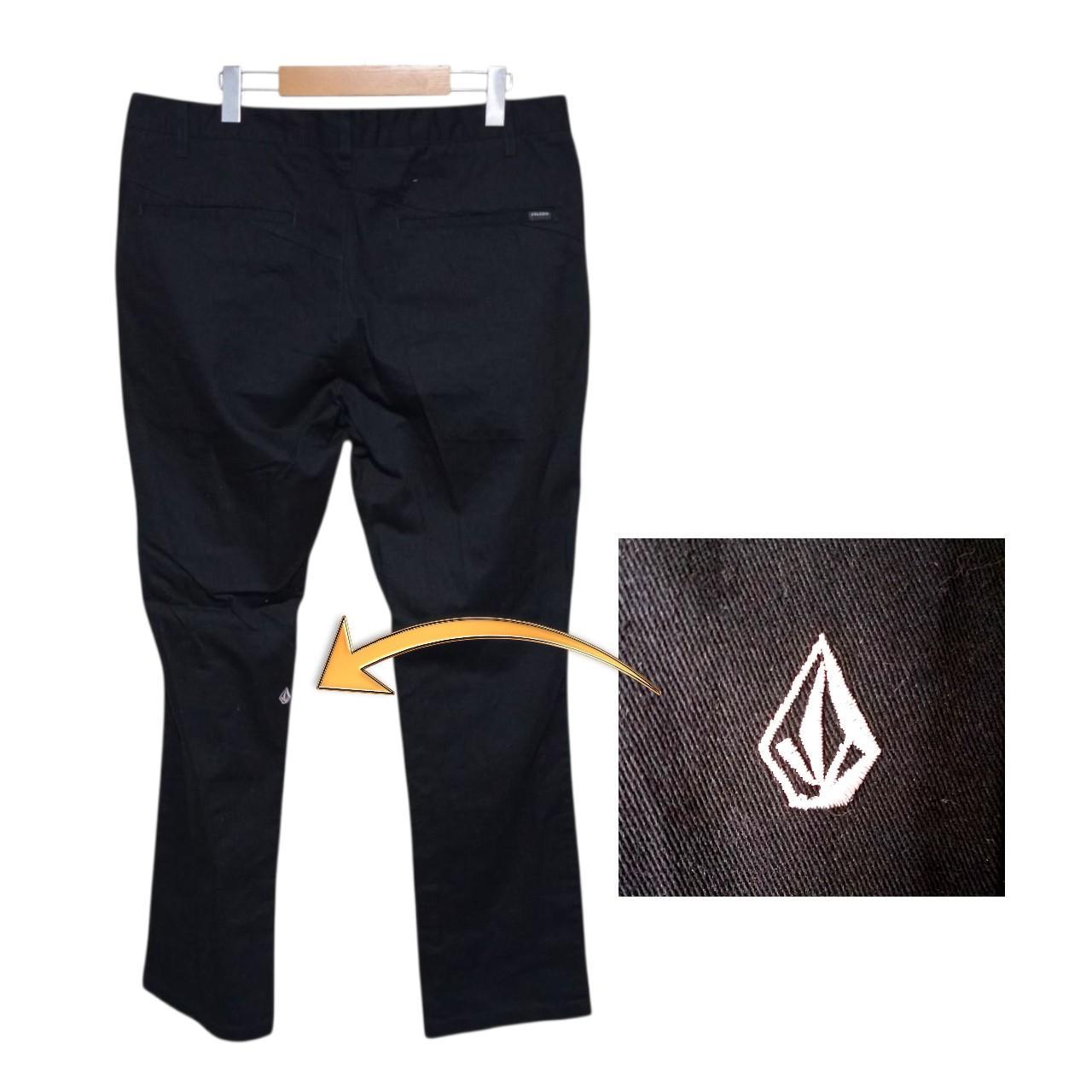 Trousers | Men Large to XL Black Straight Fit Chinos