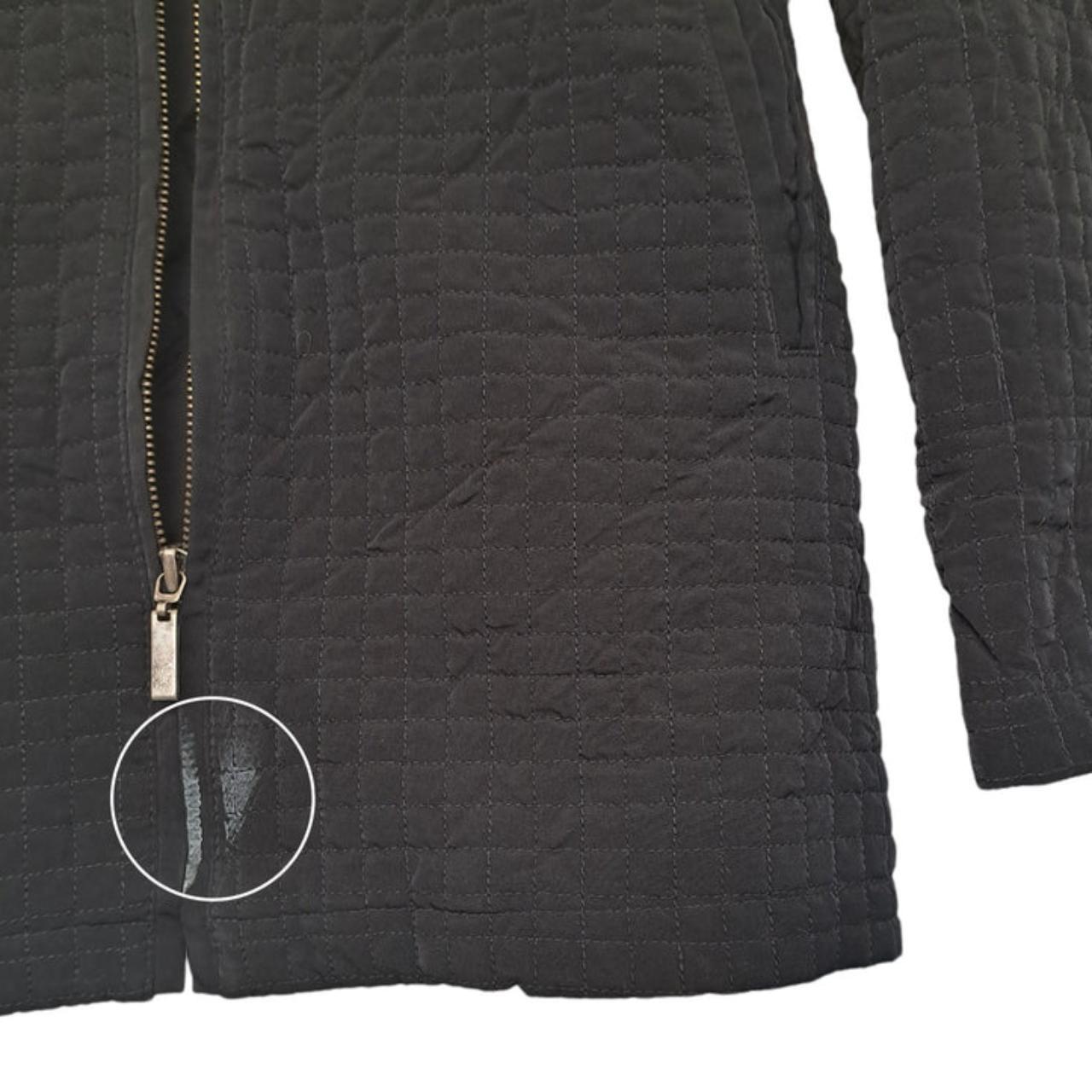 Coat | Women Small Black Thick Coat With Hood