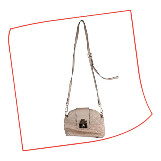 Bag | Women Shiny Pink Chic Quilted Crossbody