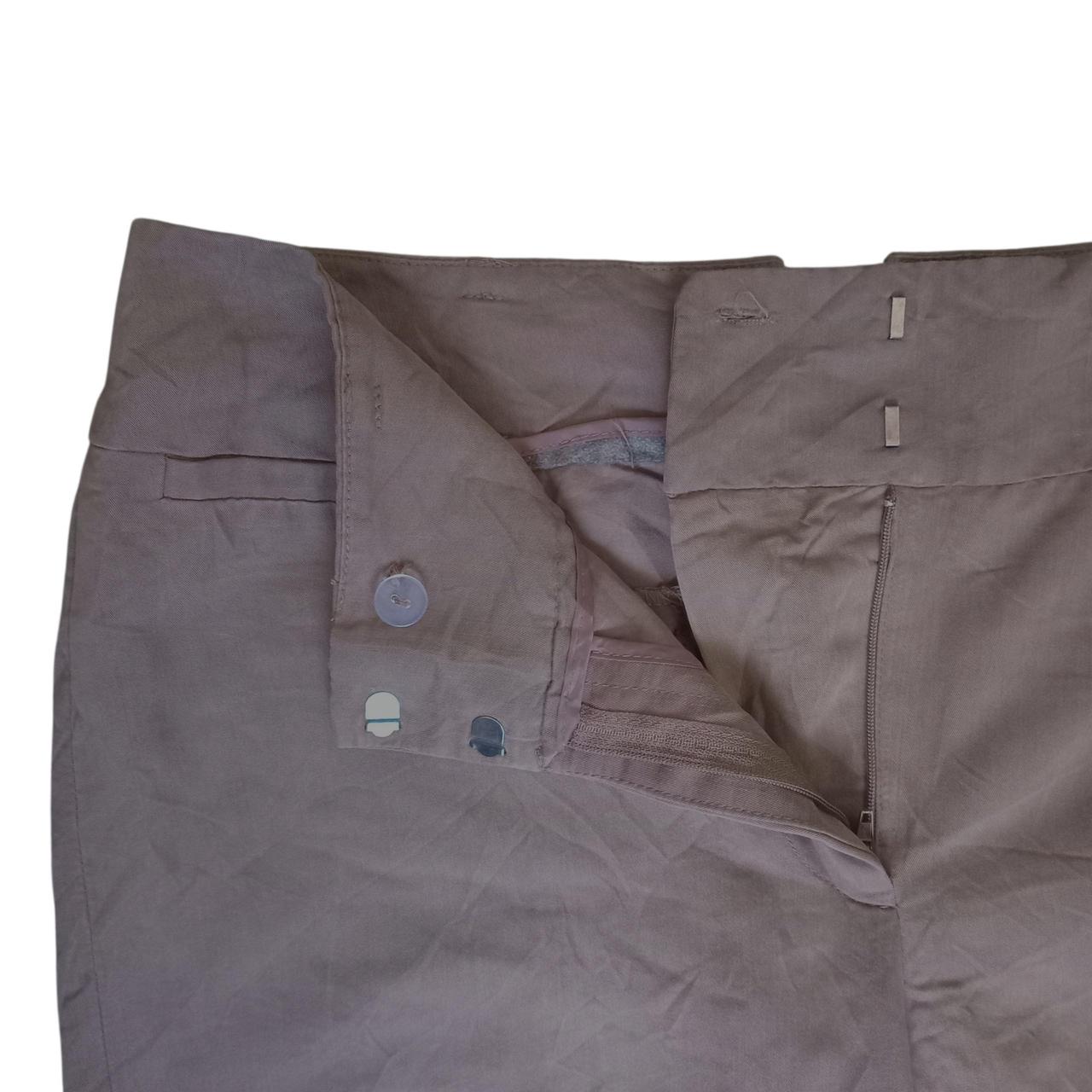 Trousers | Women Medium Light Brown Flare Pants Wide Hem Retro Style