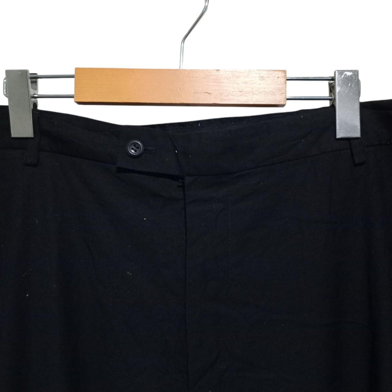 Trousers | Unisex XL to XXL Black Slacks Baggy Fit