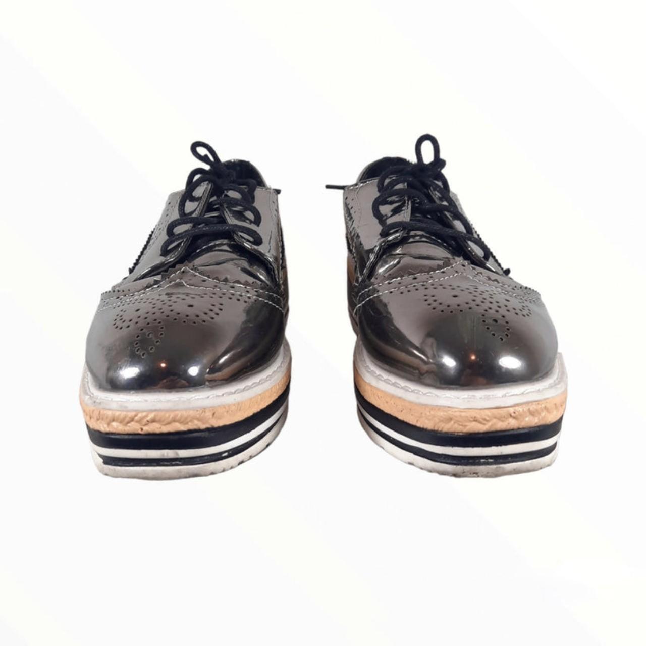 Footwear | Women UK2 Metallic Coloured Brogues