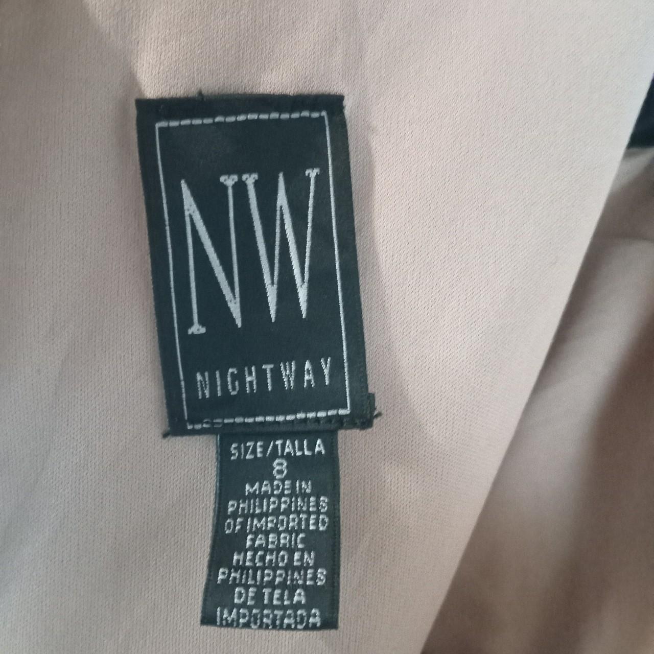 Dress | Women NW Nightway Black Nude Stretch Laced Sequined Gown