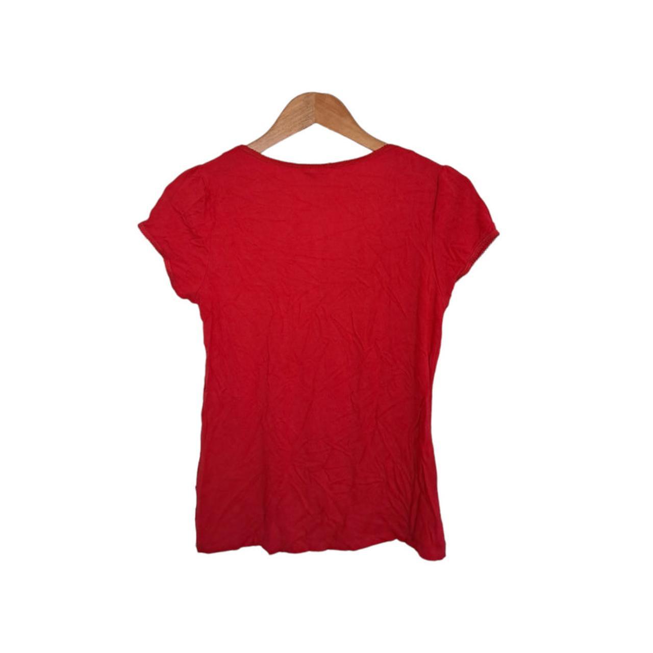 T-shirt | Women Medium H&M Red Top