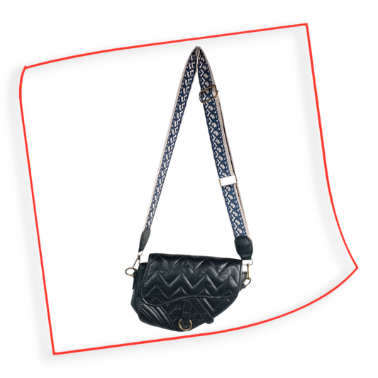 Bag | Women Chic Quilted Crossbody Bag with Two Detachable Straps