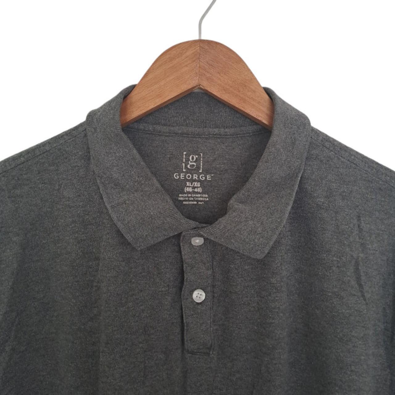 Polo Shirt | Men XL Grey Polo Shirt