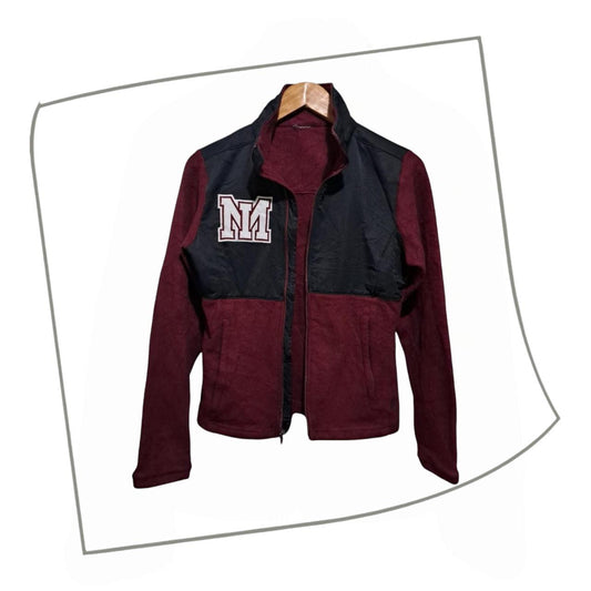 Jacket | Women Size 10 Burgundy Varsity Jacket