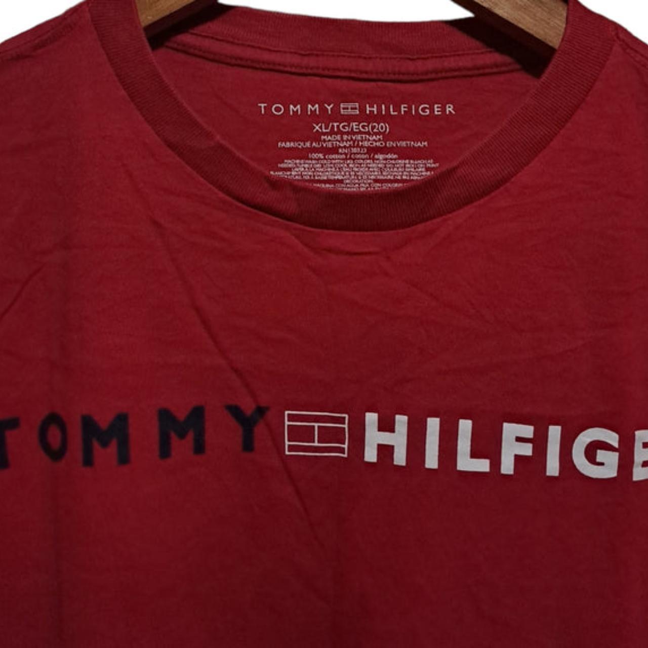 T-shirt | Women Small Men XS Red Tommy Hilfiger Shirt