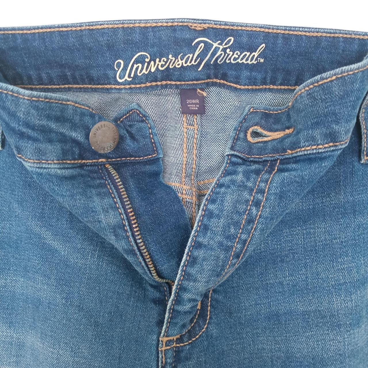 Jeans | Women Distressed Cropped Length Plus Size