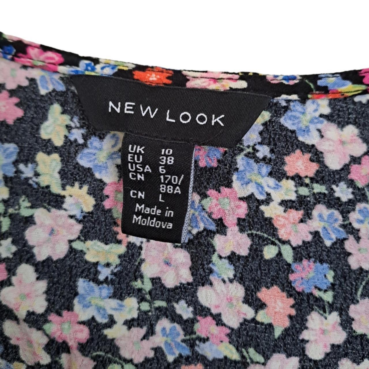 Blouse | Women UK10 Floral Button Up Blouse