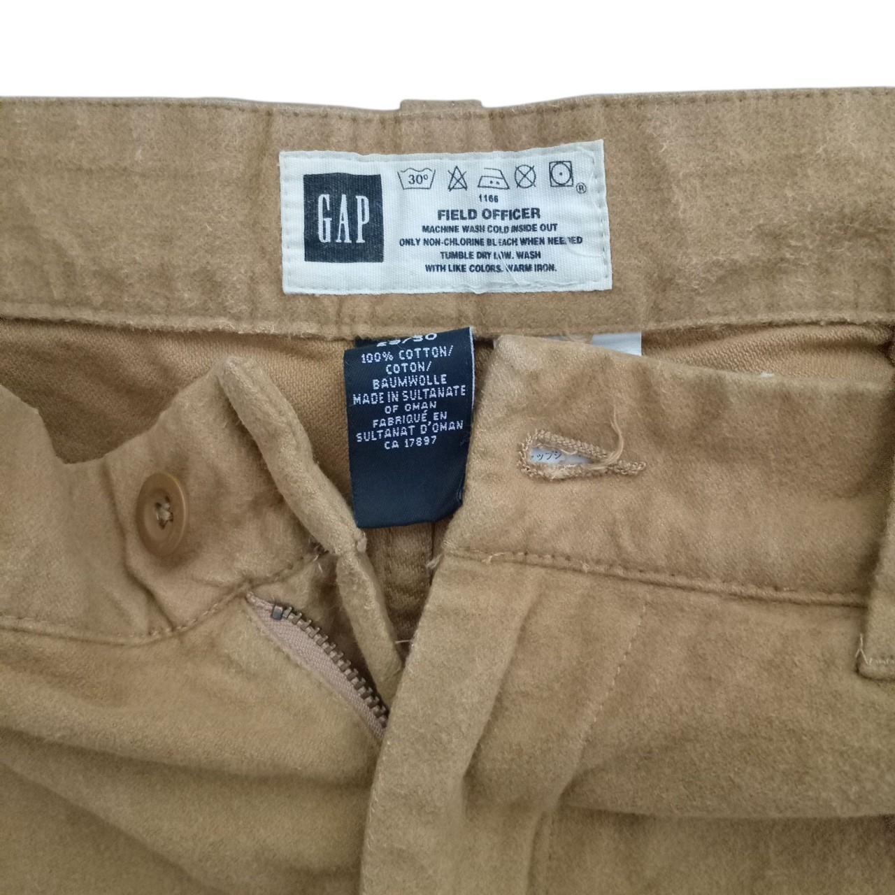 Trousers | Men XS-S, Women UK 8-10 Brown Cargo-Style Slacks