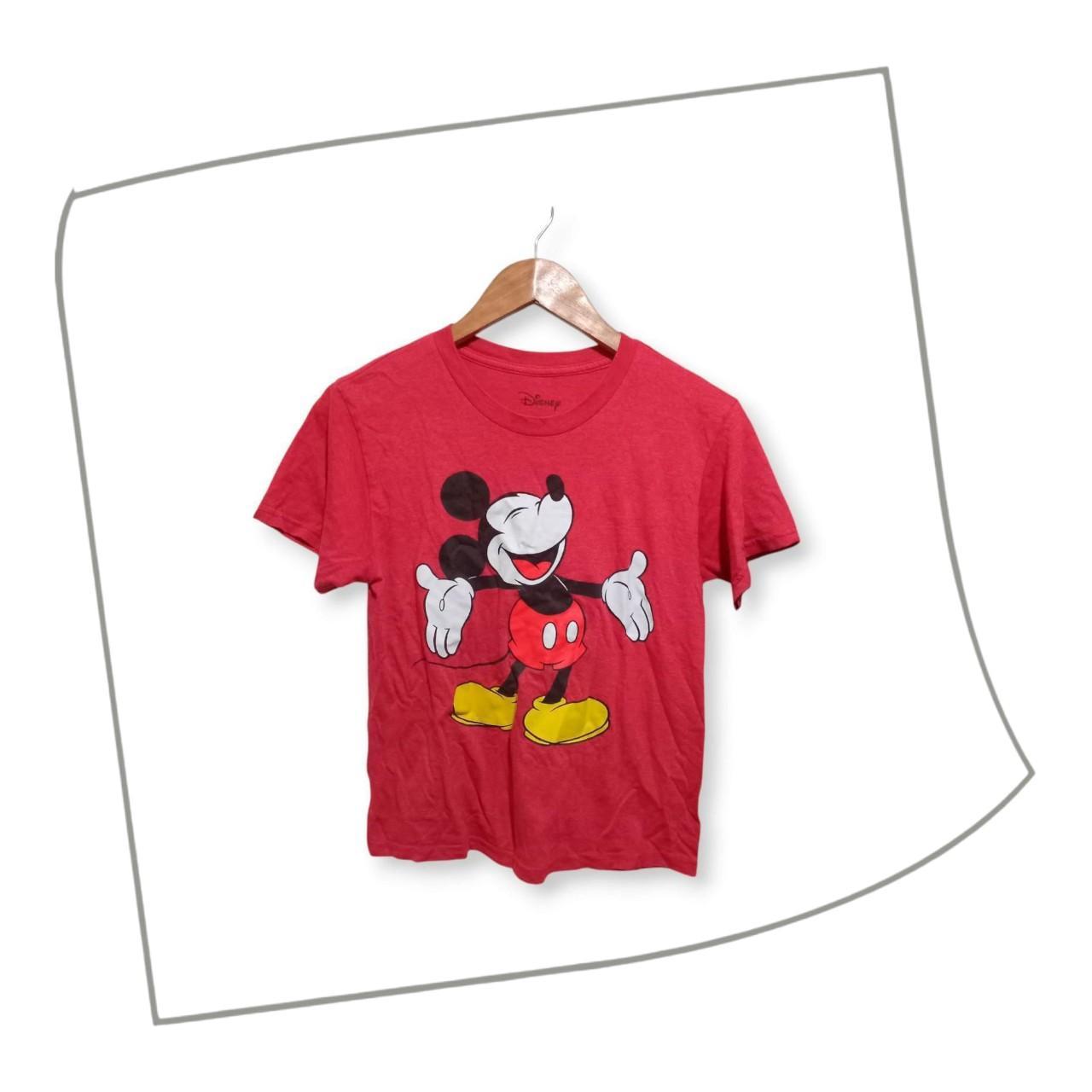 T-shirt | Kid's Size MD/M/M Red Mickey Mouse Disney Shirt