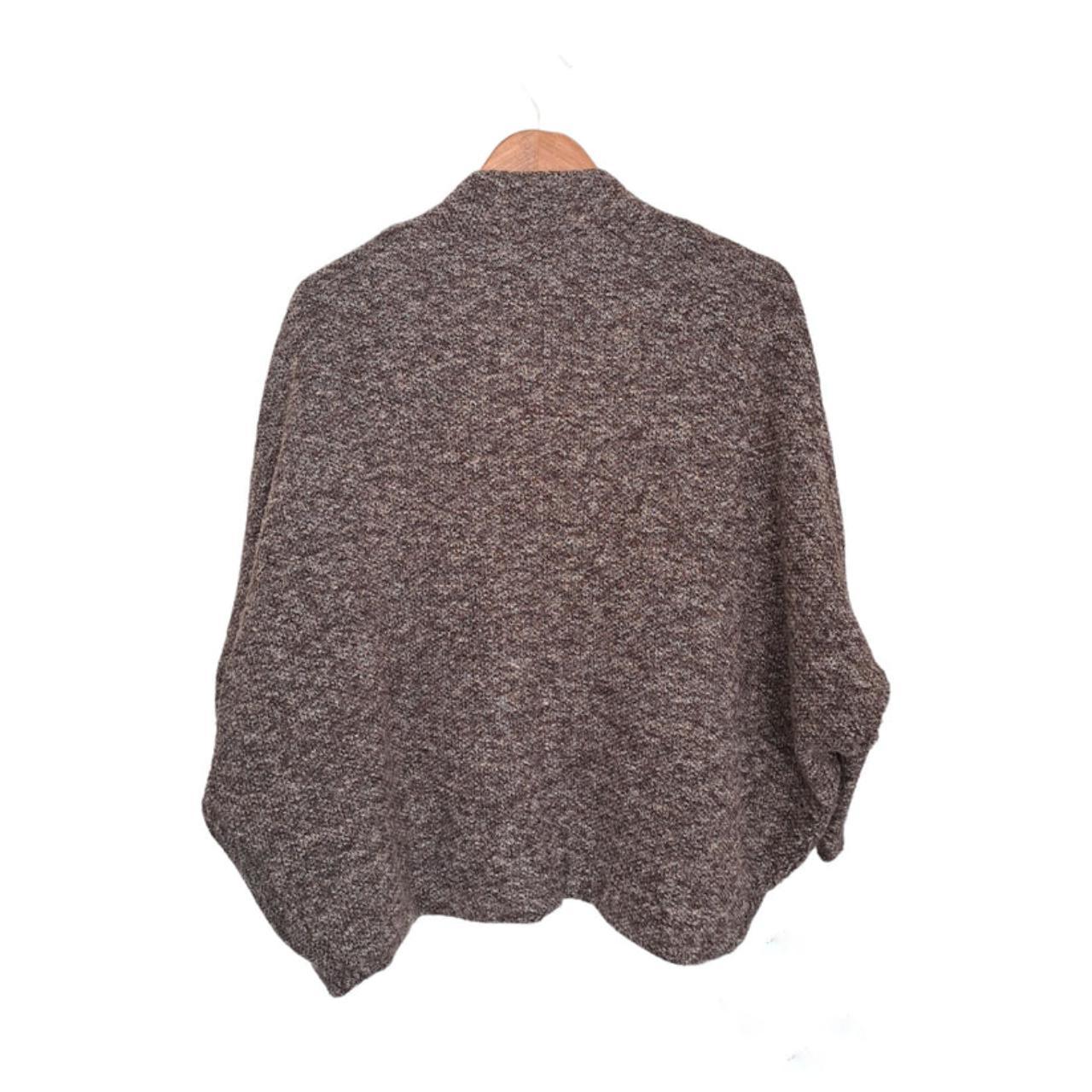 Jacket | Women XS Brown Cropped Cardigan / Shrug