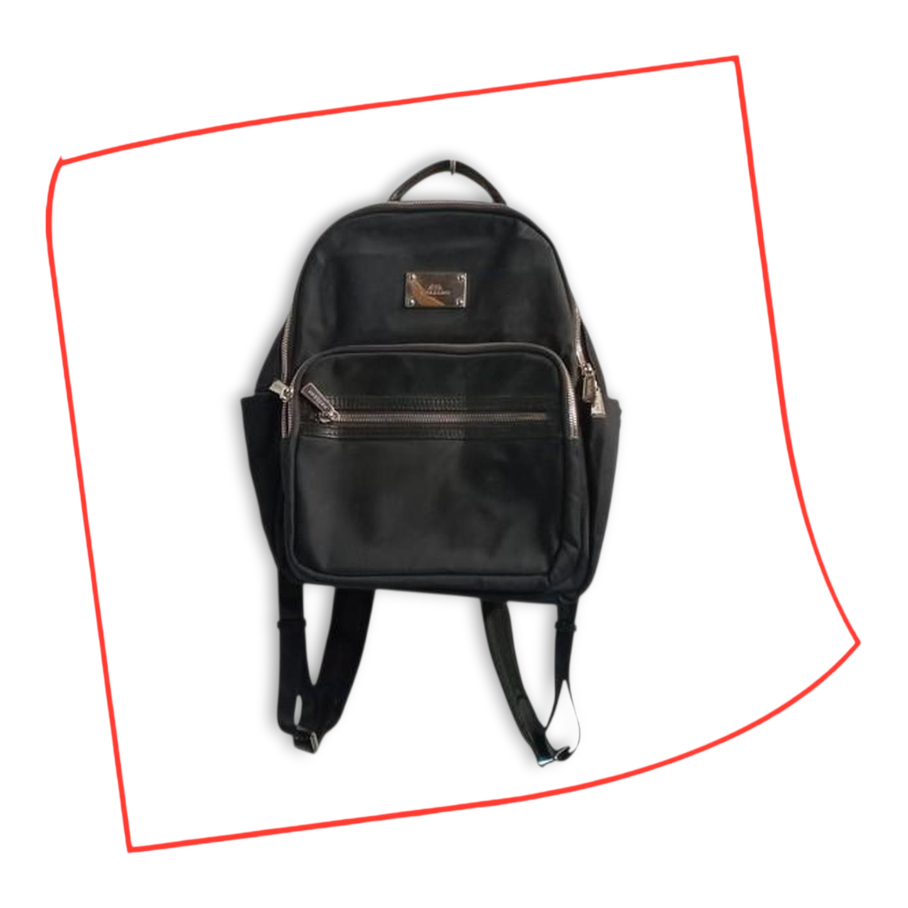 Bag | Women Cute Durable Black Backpack