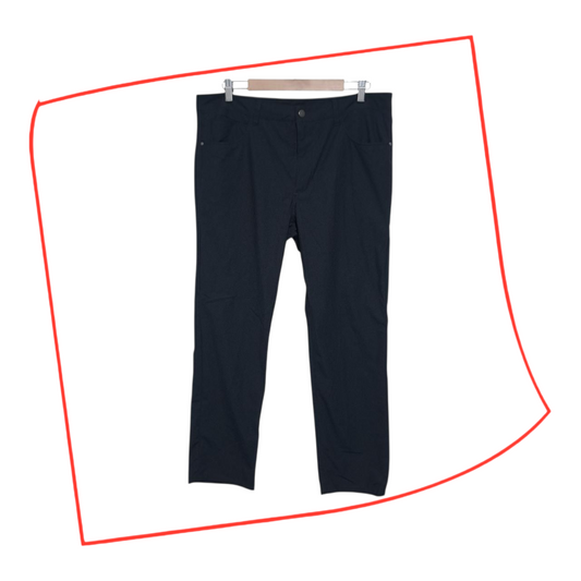 Trousers | Unisex Black Slacks 36W x 30L UK Size: 16 Women 40 Men