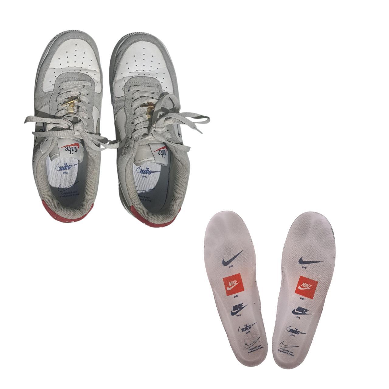 Footwear | Unisex Nike Grey Air Force 1 UK8.5