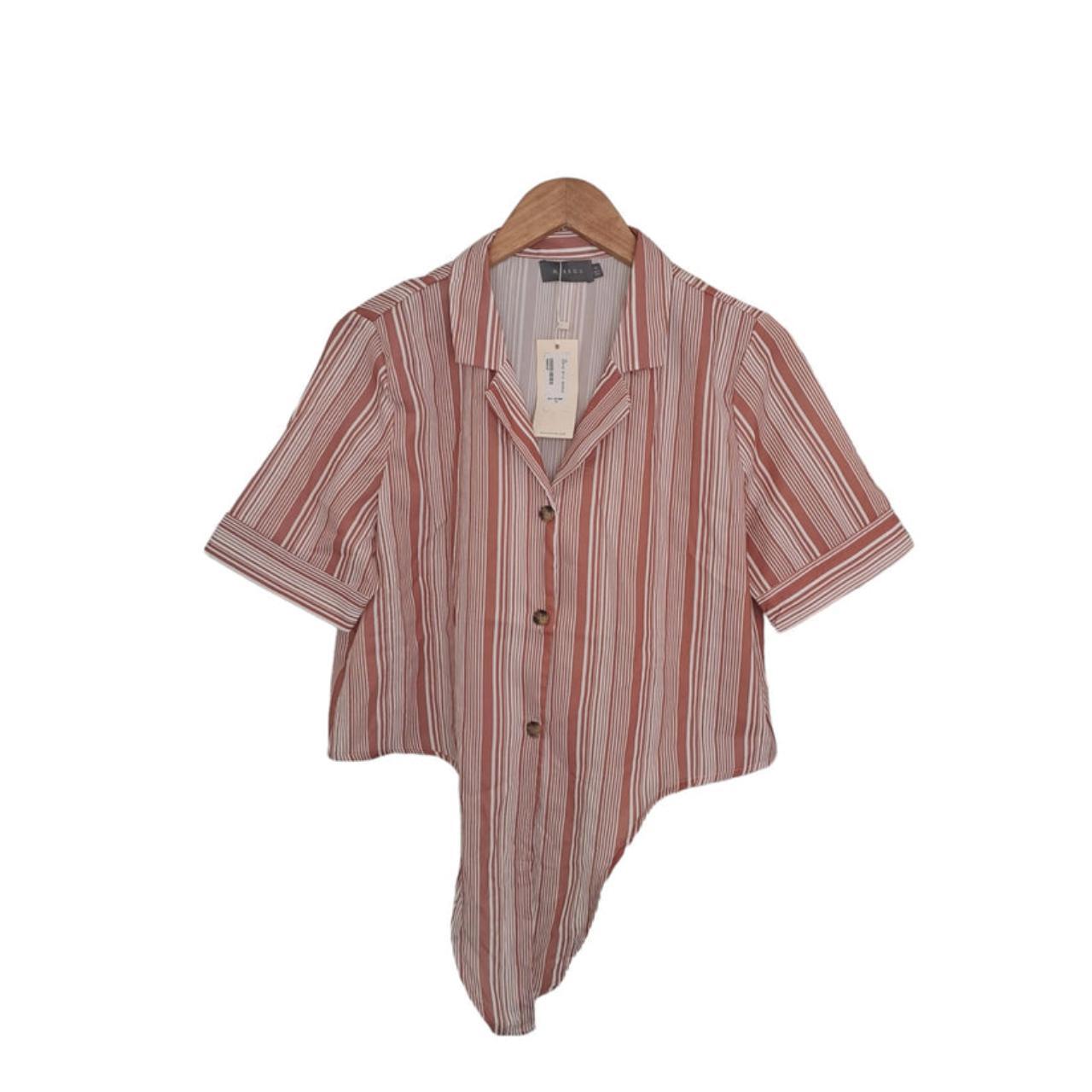 Crop Top | Women Medium UK12 Bolero Style Striped Top