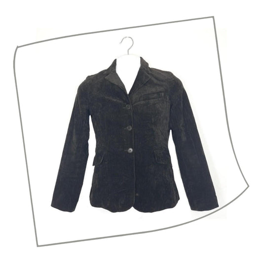 Jacket | Women XS Brown Vintage Corduroy Feminine Fit