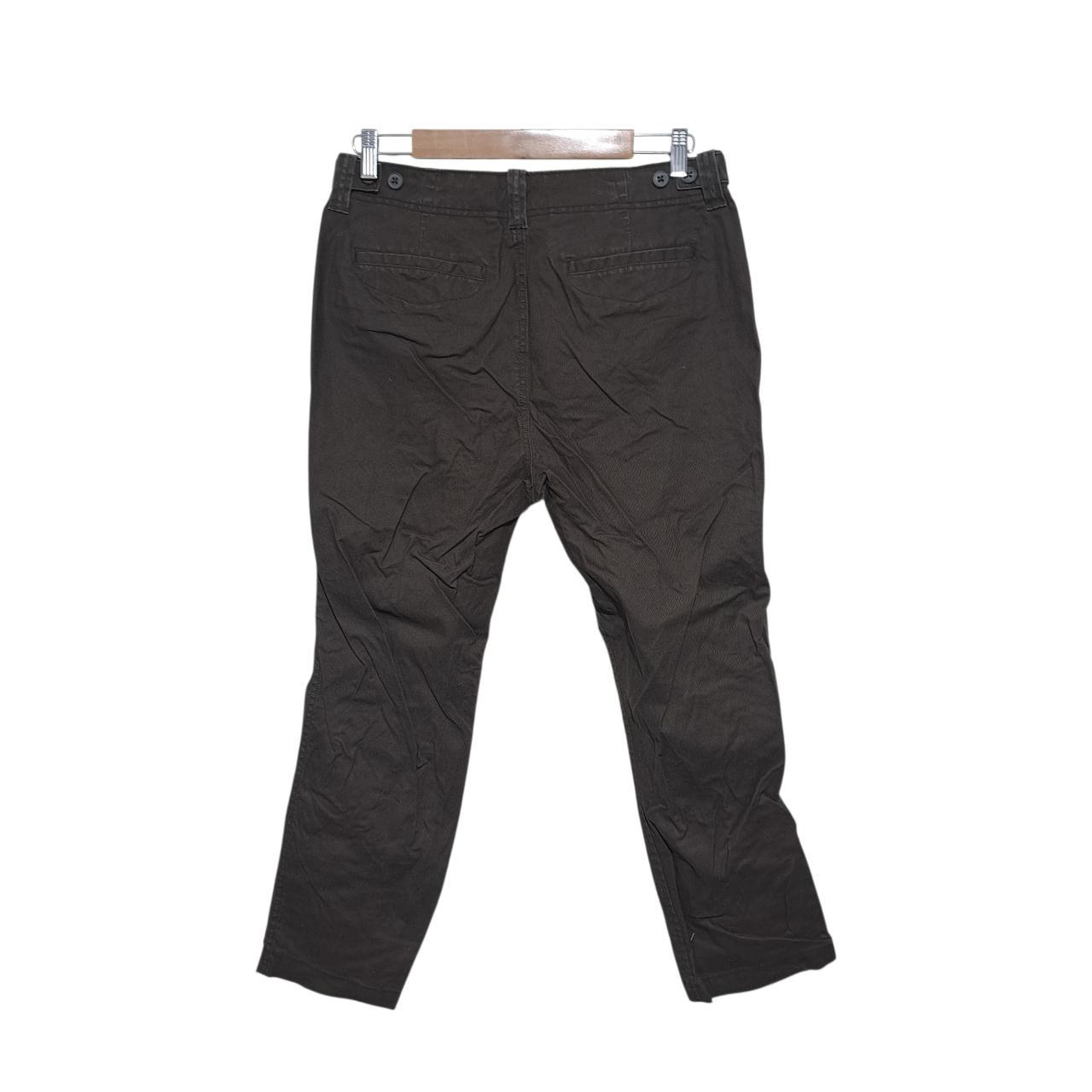 Trousers | Men Brown Cotton Pants 30W x 32L Small to Medium
