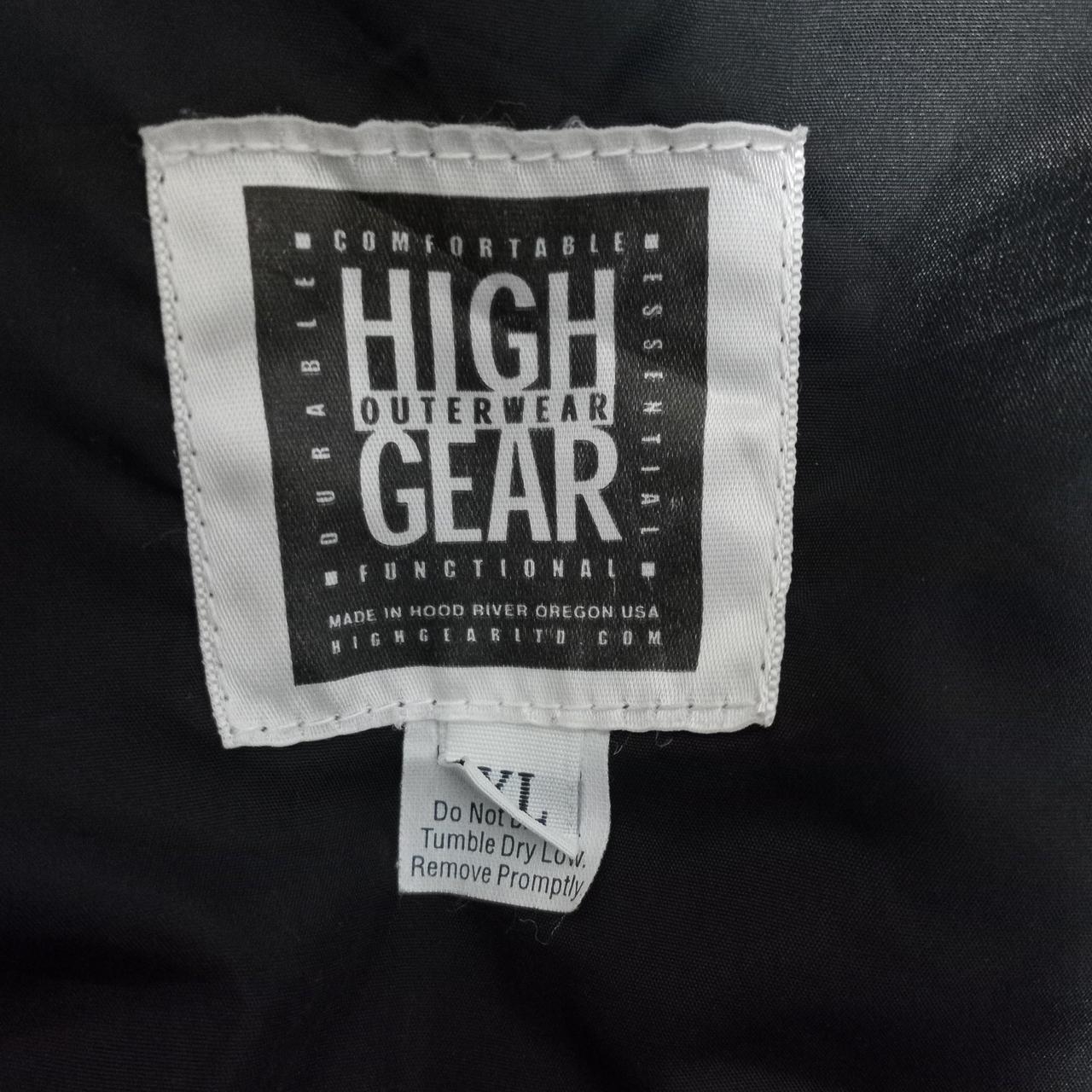 Vest | Men XL High Gear Outerwear Black Sleeveless Top