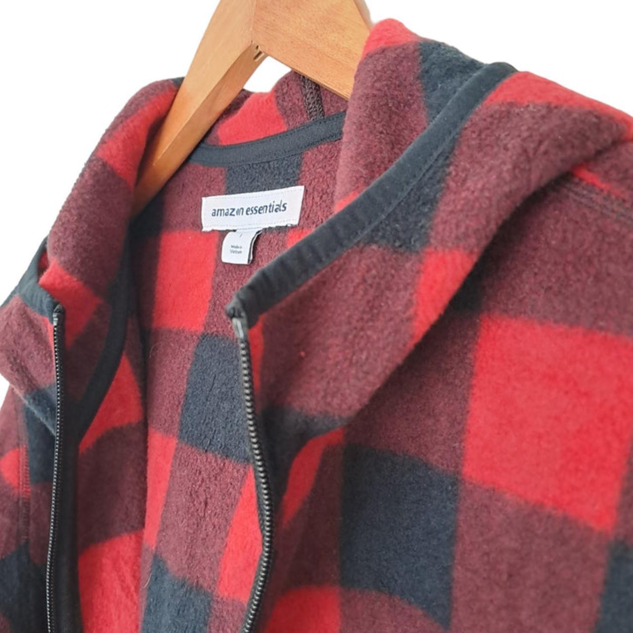 Hoodie | Men Large Women Size 18 Checkered Top