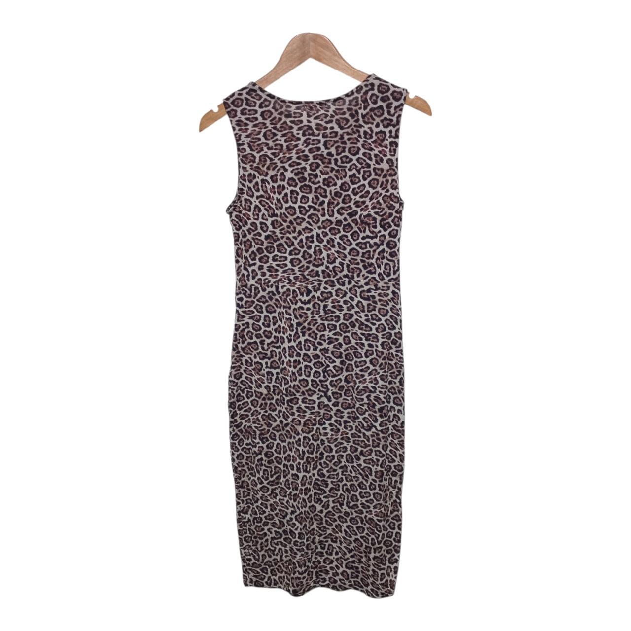 Dress | Women UK 8 to 10 Leopard Print Detail
